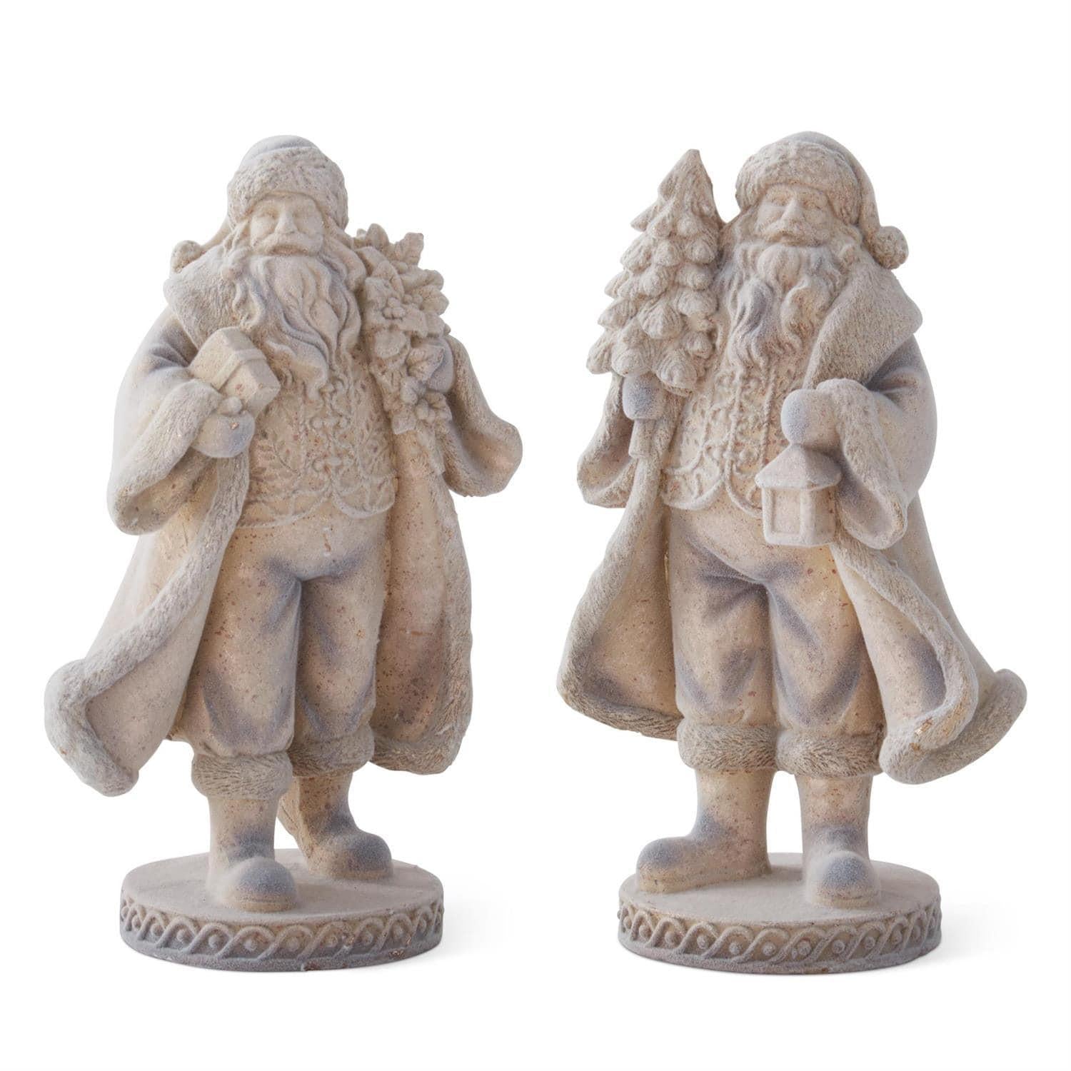 Flocked Santa